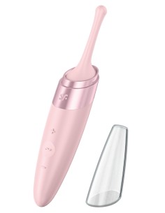Stimulateur Tirling Delight Satisfyer 17cm Rose