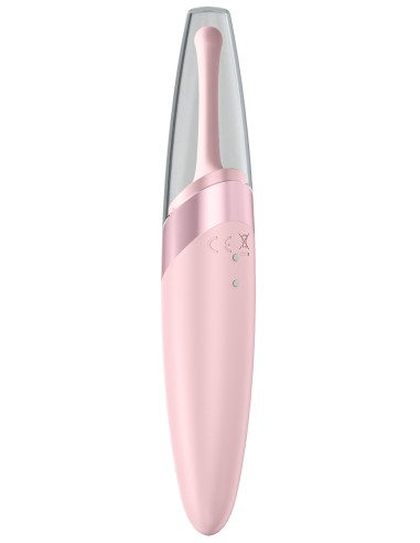 Stimulateur Tirling Delight Satisfyer 17cm Rose