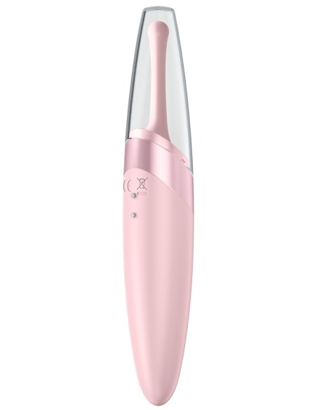 Stimulateur Tirling Delight Satisfyer 17cm Rose Stimulateur Tirling Delight Satisfyer 17cm Rose