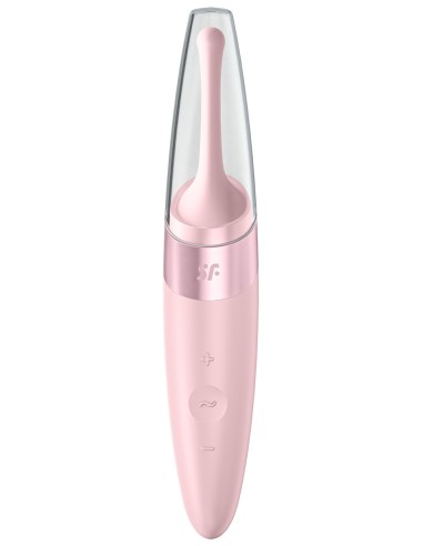 Stimulateur Tirling Delight Satisfyer 17cm Rose