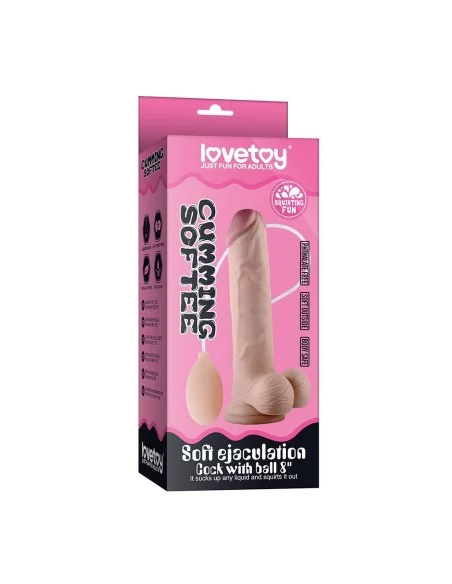 Gode Cumming qui éjacule 19 x 4.5cm Gode Cumming qui éjacule 19 x 4.5cm