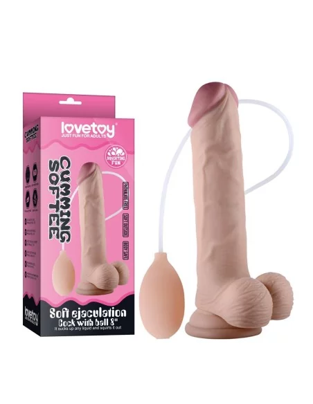 Gode Cumming qui éjacule 19 x 4.5cm Gode Cumming qui éjacule 19 x 4.5cm