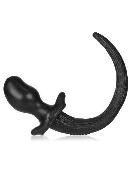 Plug Queue Puppy Tail Bulldog 11.5 x 6cm Noir Plug Queue Puppy Tail Bulldog 11.5 x 6cm Noir