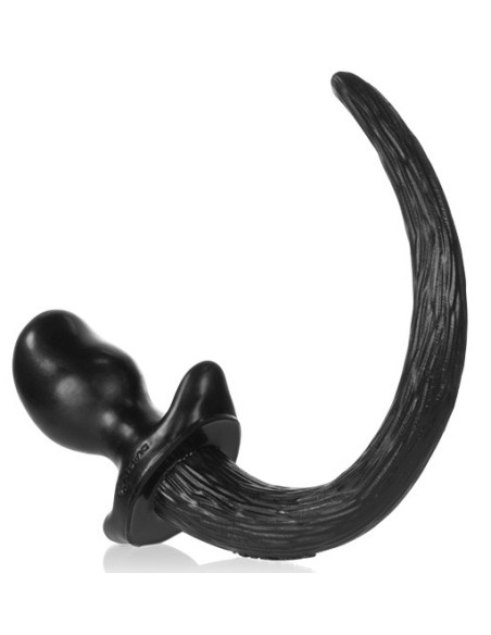 Plug Queue Puppy Tail Bulldog 11.5 x 6cm Noir Plug Queue Puppy Tail Bulldog 11.5 x 6cm Noir