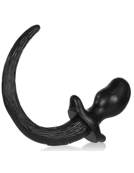 Plug Queue Puppy Tail Bulldog 11.5 x 6cm Noir Plug Queue Puppy Tail Bulldog 11.5 x 6cm Noir