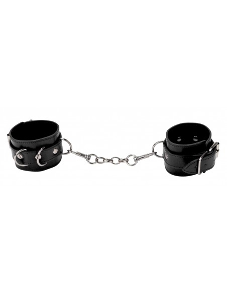 Menottes de poignets Cuffs Ouch Noires Menottes de poignets Cuffs Ouch Noires