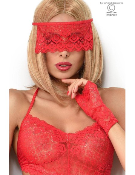 Tenue érotique Baby Deliciosa Rouge - Ensembles - 2
