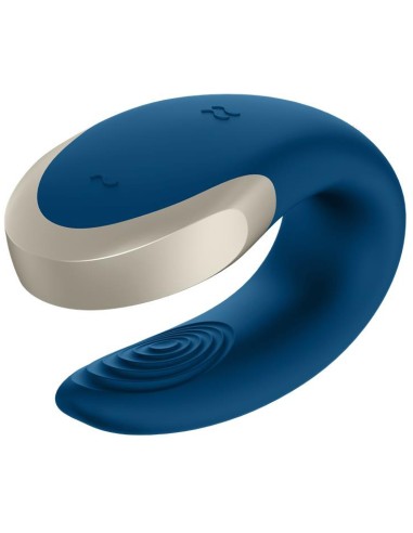 Stimulateur connecté DOUBLE LOVE LUXURY Bleu