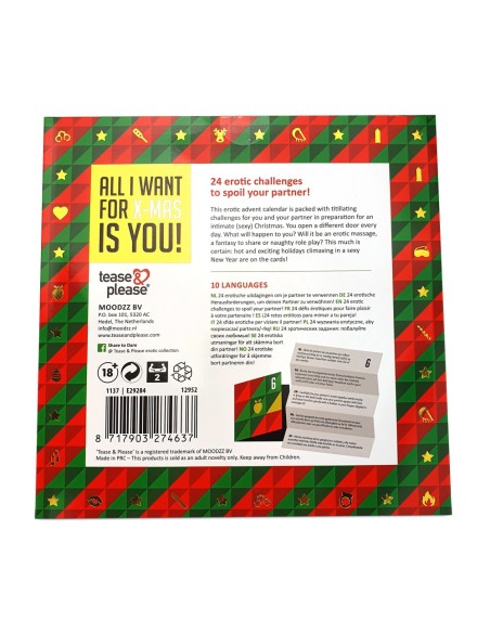 Calendrier de l'Avent érotique CHALLENGE X-MAS - Calendrier - 5