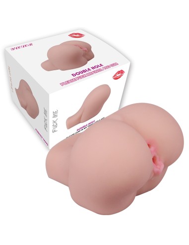 Masturbateur réaliste Mini Holes Duo Vulve-Anus