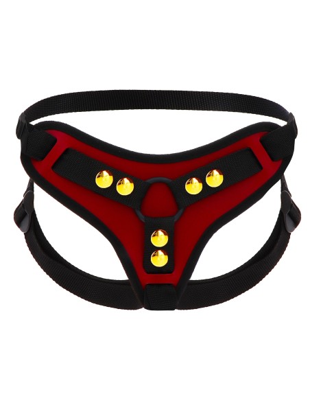 Jock-Harnais pour Gode-ceinture Taboom Rouge