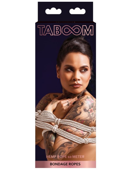 Corde de bondage Taboom 10M - 7mm Chanvre