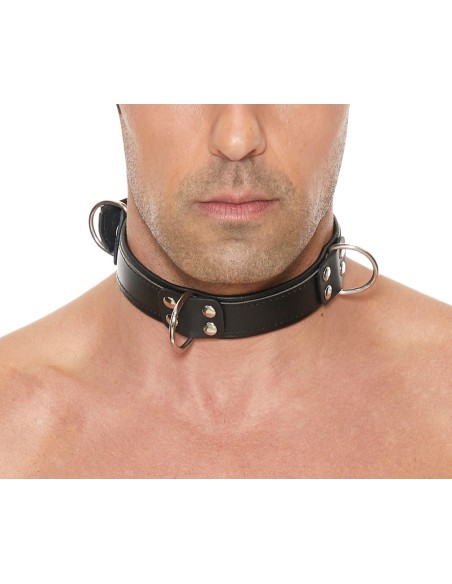 Collier Deluxe Bondage Noir