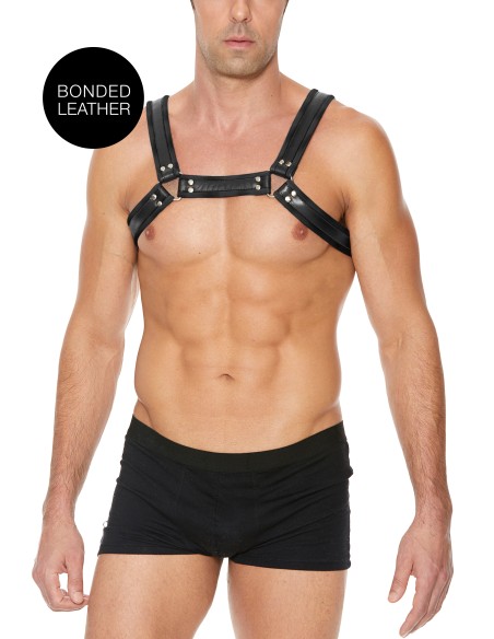 Harnais Buckle Bulldog Noir