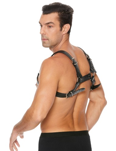 Harnais Buckle Bulldog Noir