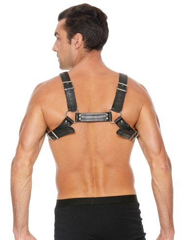 Harnais Buckle Bulldog Noir