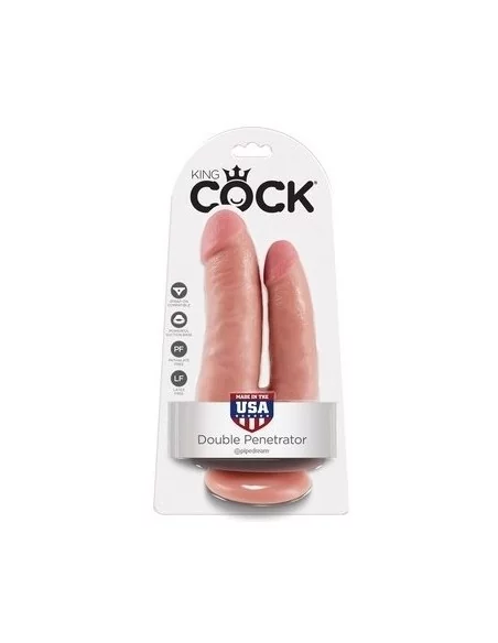 King Cock Double gode Penetrator 14 x 4cm King Cock Double gode Penetrator 14 x 4cm