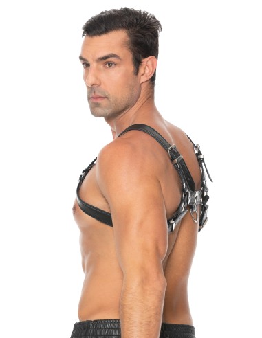 Harnais Chest Bulldog Noir