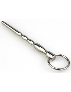 Tige d'urètre percée Billy 9.5cm - Diamètre 8mm