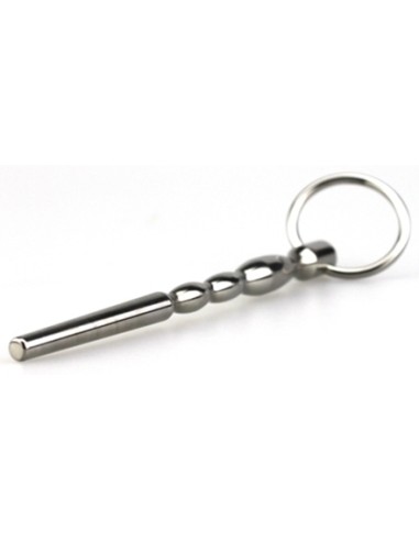Tige d'urètre percée Billy 9.5cm - Diamètre 8mm