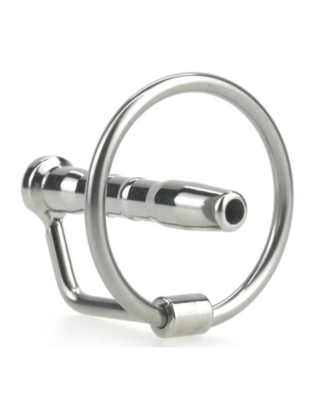 Plug d'urètre percé Cum Eject 4cm - Diamètre 7mm