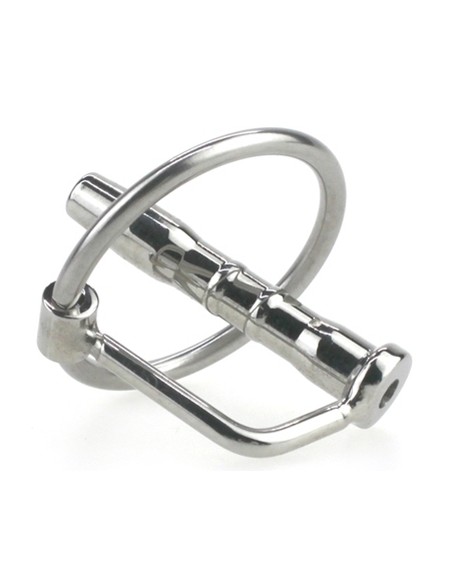 Plug d'urètre percé Cum Eject 4cm - Diamètre 7mm