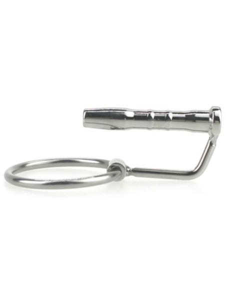 Plug d'urètre percé Cum Eject 4cm - Diamètre 7mm