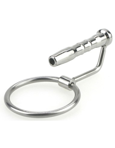 Plug d'urètre percé Cum Eject 4cm - Diamètre 7mm