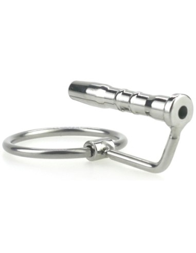 Plug d'urètre percé Cum Eject 4cm - Diamètre 7mm