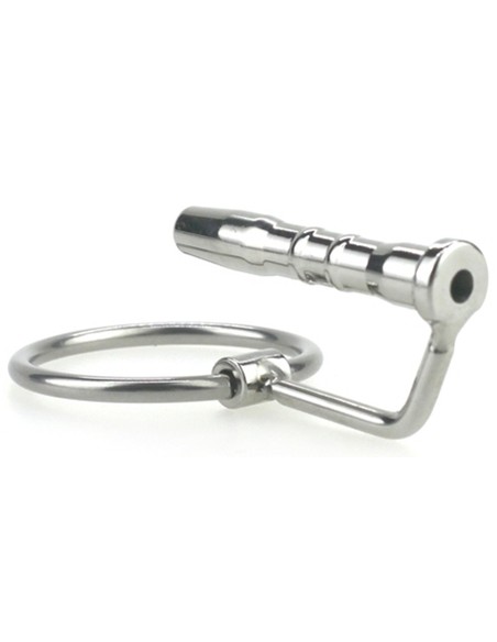 Plug d'urètre percé Cum Eject 4cm - Diamètre 7mm