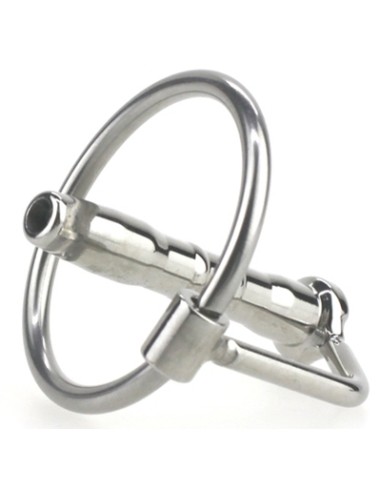 Plug d'urètre percé Cum Eject 4cm - Diamètre 7mm