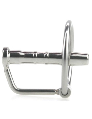 Plug d'urètre percé Cum Eject 4cm - Diamètre 7mm