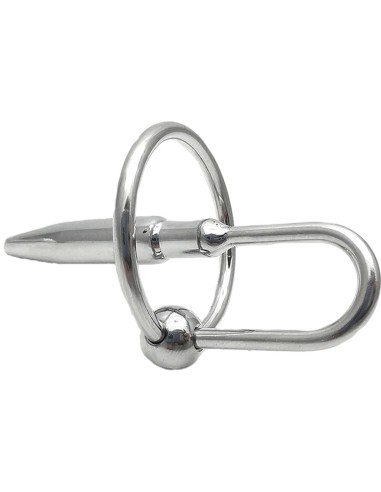 Sperm Stopper plug Stop 6cm - Diamètre 8mm