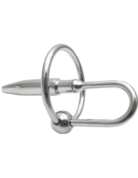Sperm Stopper plug Stop 6cm - Diamètre 8mm