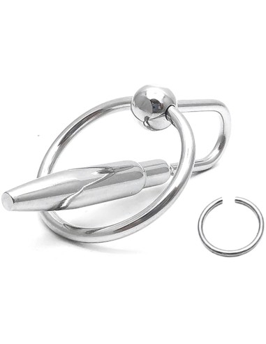 Sperm Stopper plug Stop 6cm - Diamètre 8mm