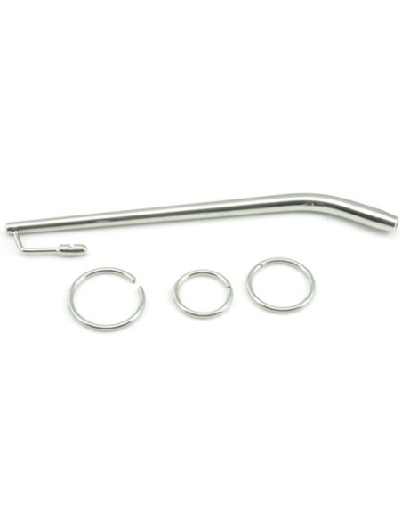 Tige d'urètre percée Benty M 15cm - Diamètre 7.5mm