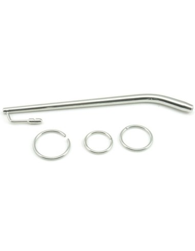 Tige d'urètre percée Benty L 19cm - Diamètre 7.5mm