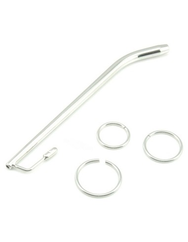 Tige d'urètre percée Benty L 19cm - Diamètre 7.5mm