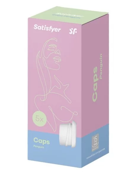 Pack de 5 embouts pour Satisfyer Pro Pengun Next Generation