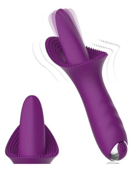 Stimulateur pour anulingus Titan Flow Violet Stimulateur pour anulingus Titan Flow Violet