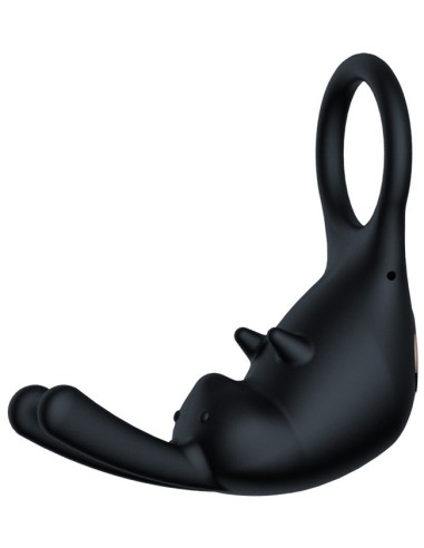 Cockring vibrant Good Rabbit 25mm Noir