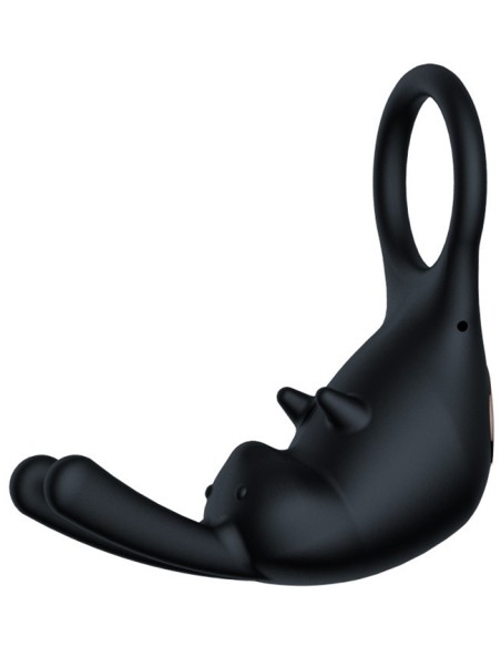 Cockring vibrant Good Rabbit 25mm Noir