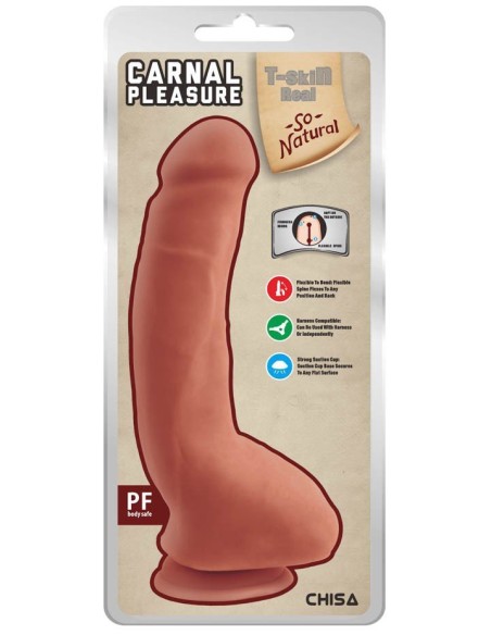 Gode réaliste Carnal Pleasure 16 x 4cm Latino