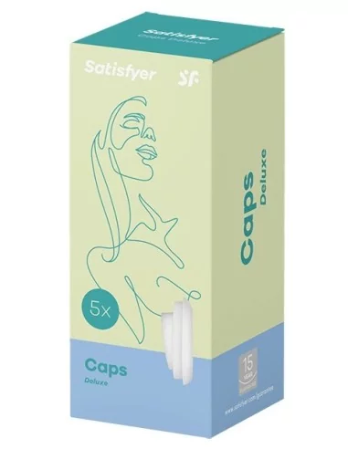 Pack de 5 embouts pour Satisfyer Pro DELUXE