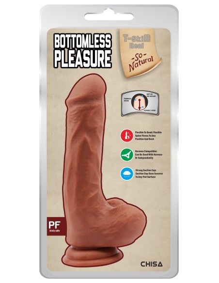 Gode réaliste Bottomless Pleasure 15 x 4cm Latino Gode réaliste Bottomless Pleasure 15 x 4cm Latino