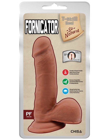 Gode réaliste Fornicator 13 x 4cm Latino