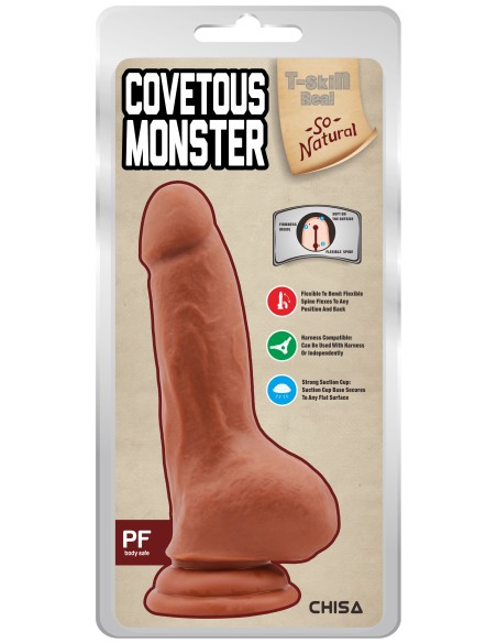 Gode réaliste Covetous Monster 12 x 3.8cm Latino
