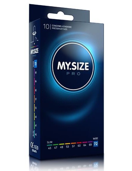 Préservatifs My Size 72mm x10