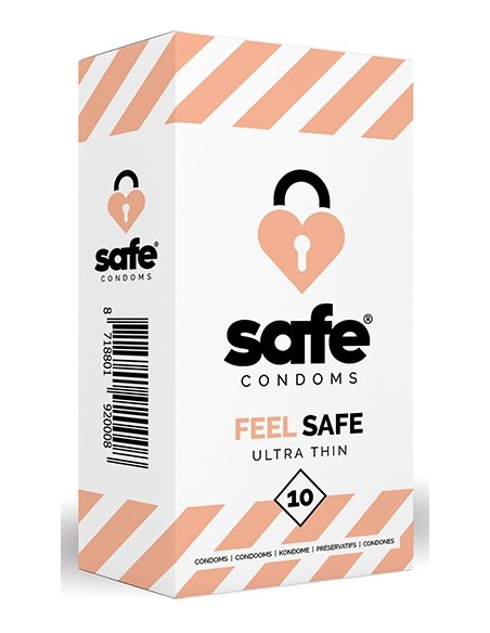 Préservatifs fins FEEL SAFE x10