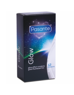 Préservatifs fluorescents GLOW x12